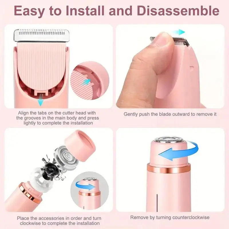 Luxiz™ 2-in-1 Painless Hair Trimmer Luxiz™️
