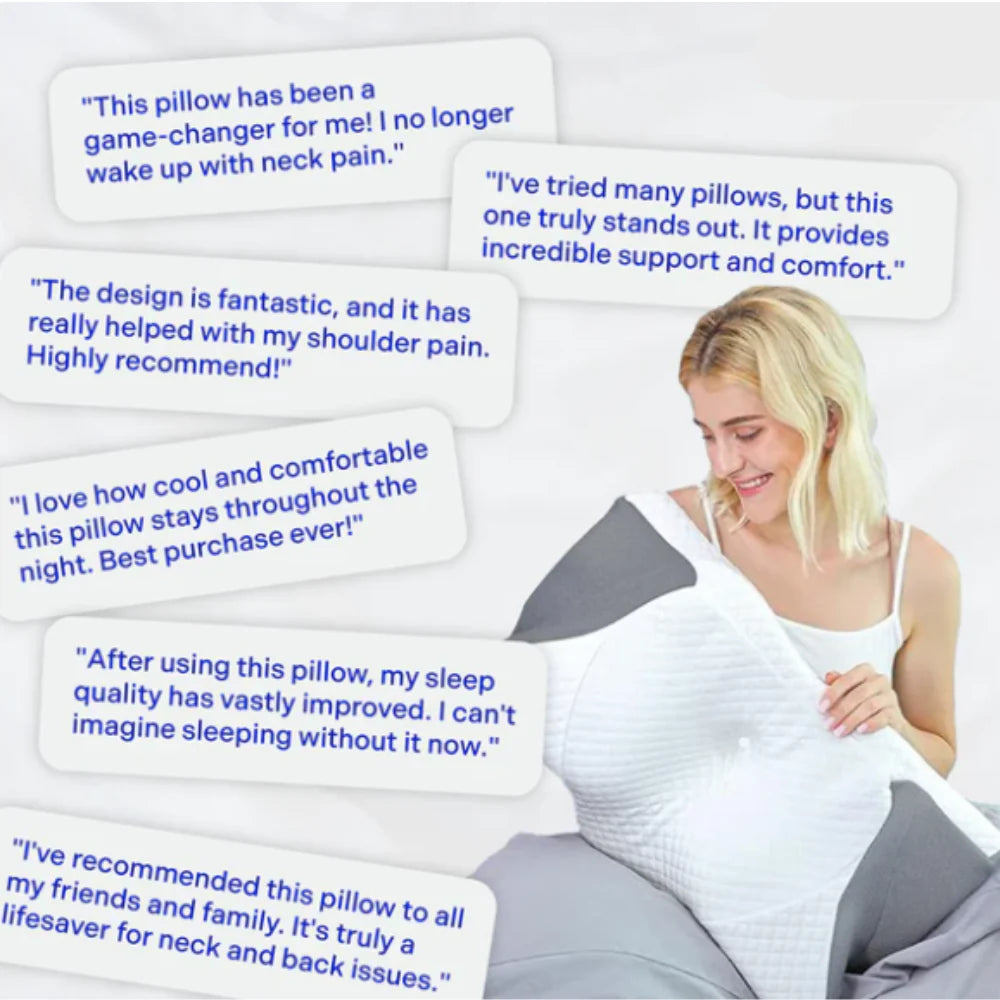 OrthoCloud™ Neck Relief Pillow