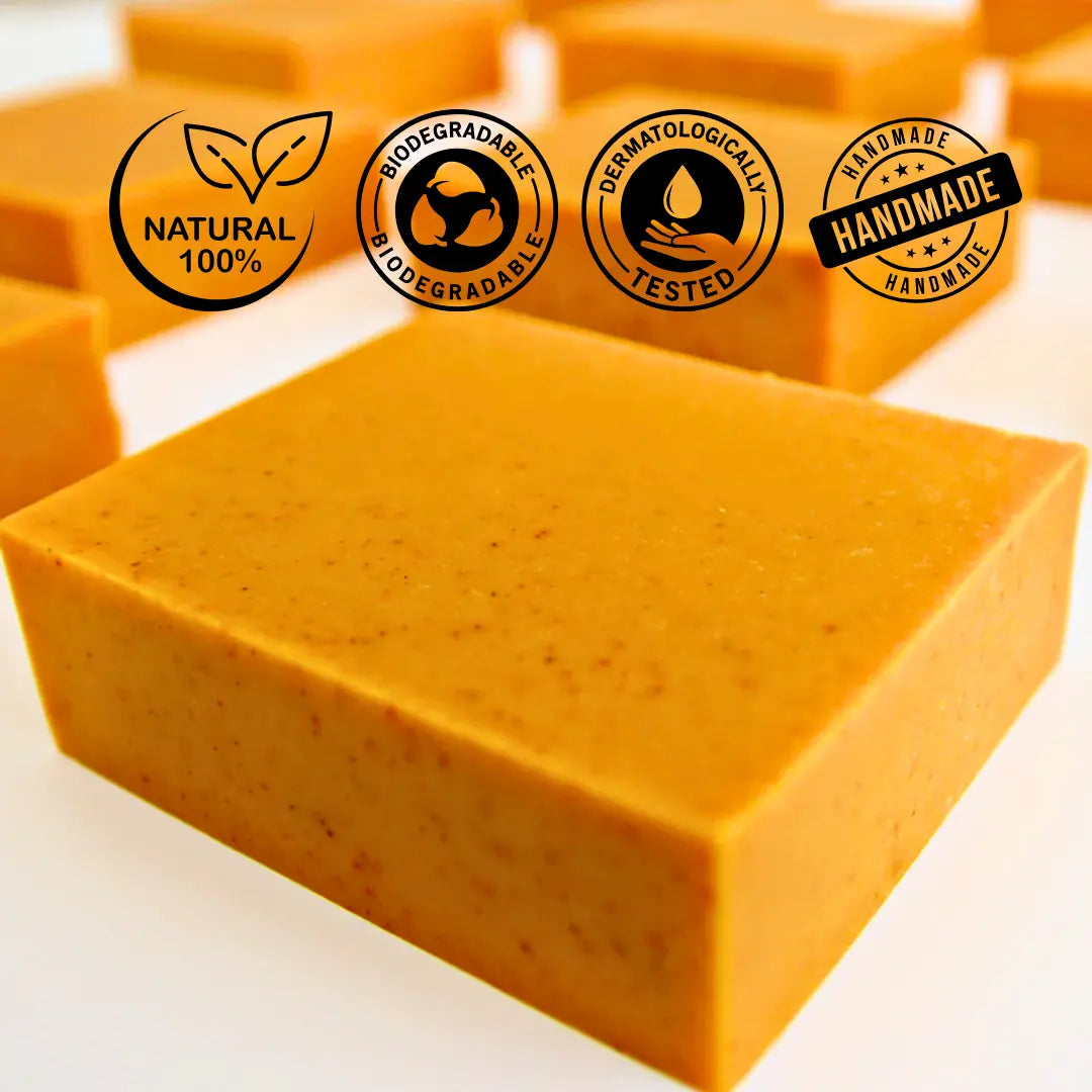 Brightening Lemon Turmeric & Kojic Acid Beauty Bar Bellusi