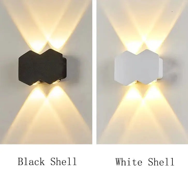 Zion - Hex Shaped Wall Light Luxiz™️