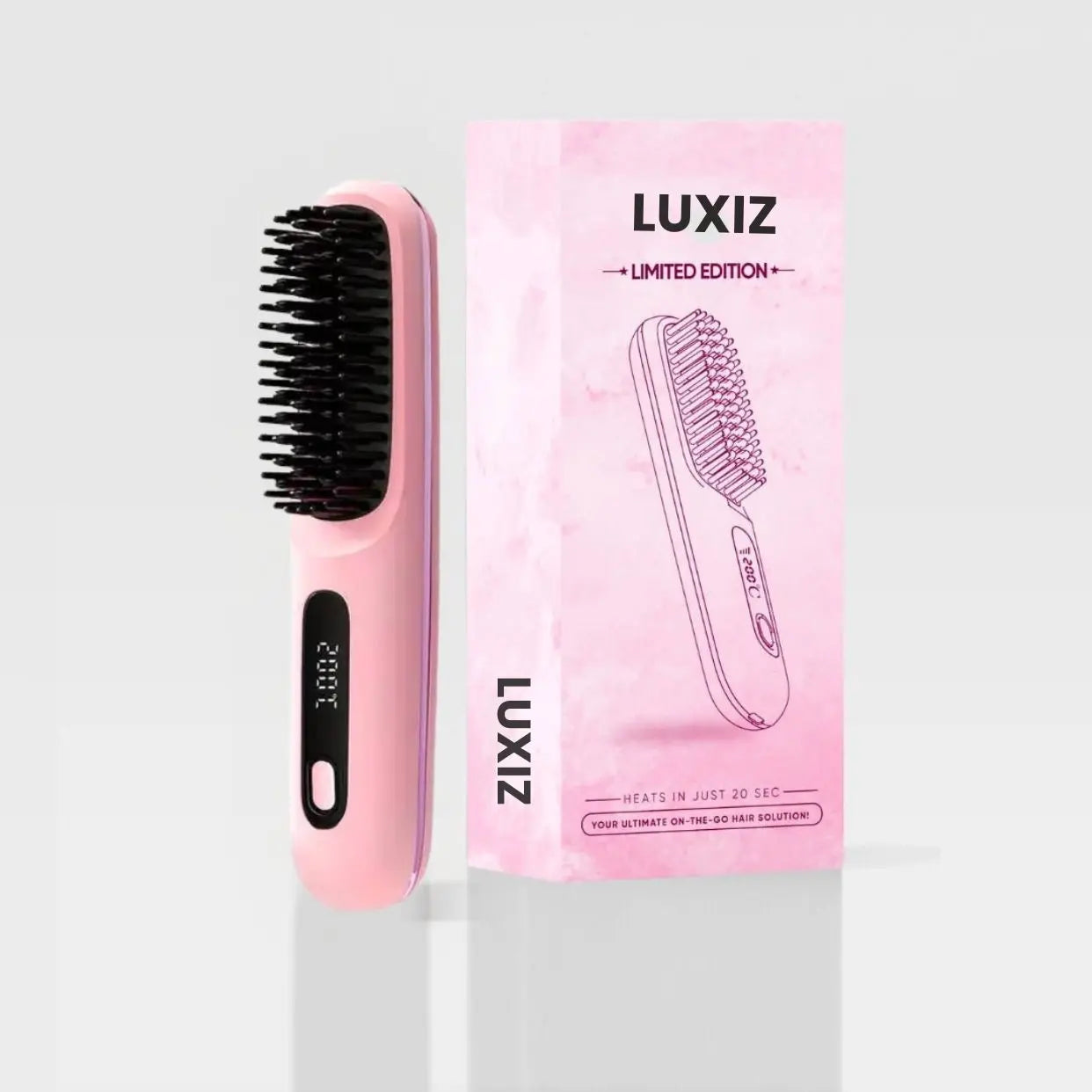 Luxiz Portable Straightener Brush - GoBrush PRO Luxiz™️