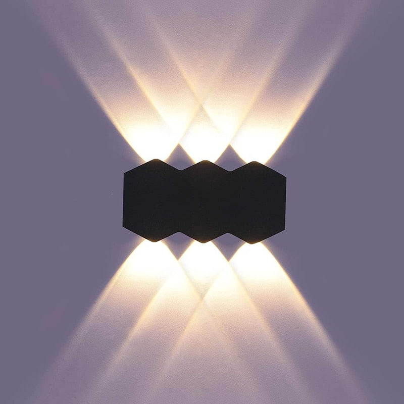 Zion - Hex Shaped Wall Light