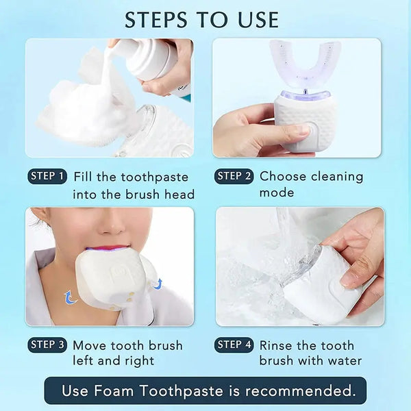 Sonic Smile U-Shape Toothbrush - Luxiz™️