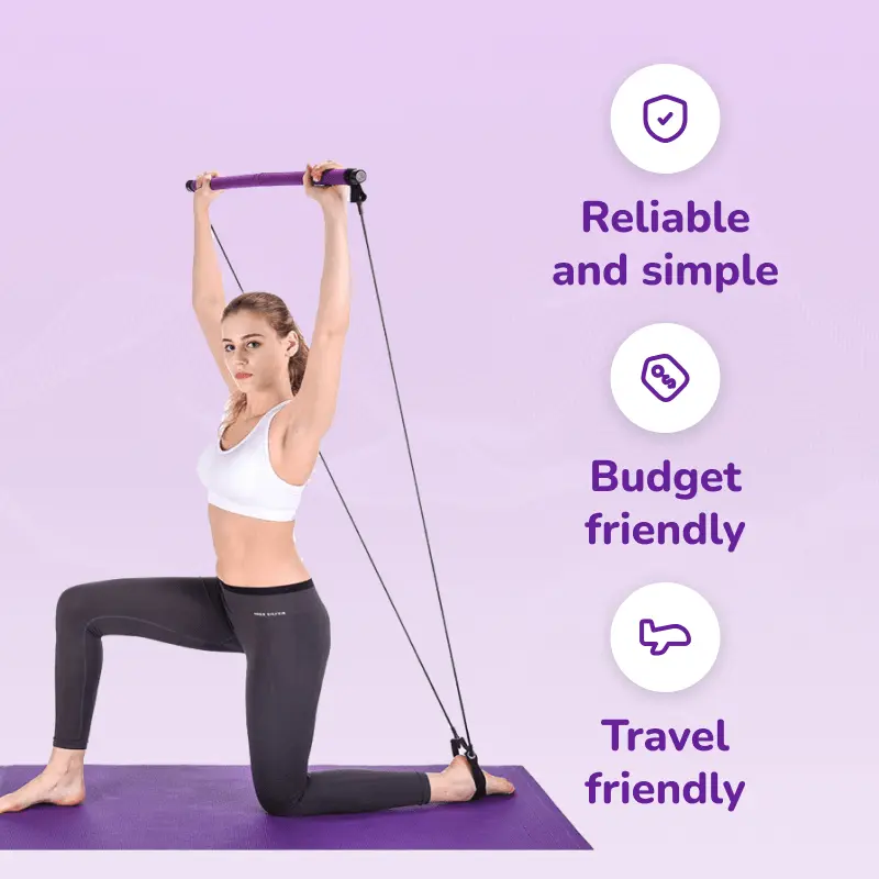 Luxiz™️ Portable Pilates Bar Set Luxiz™️