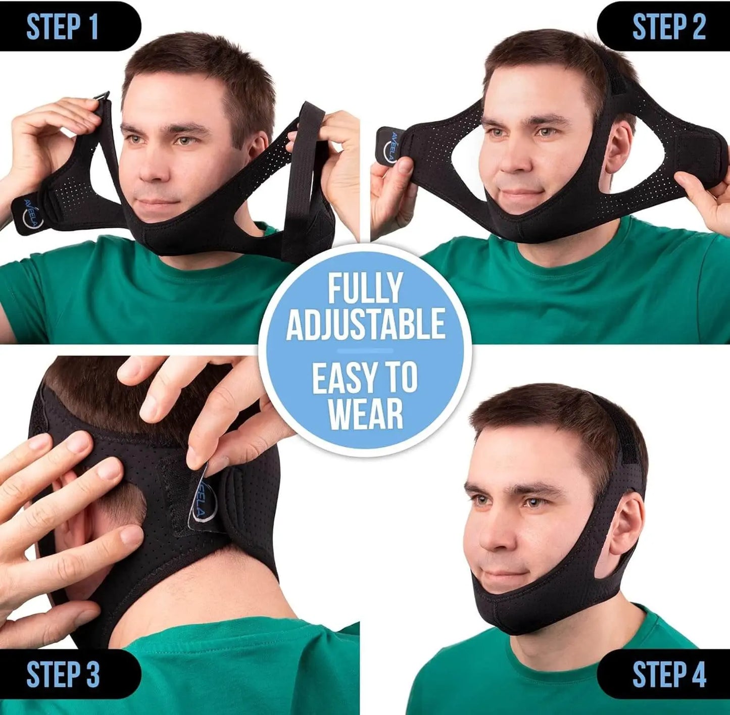 AirFlow Jaw Strap (2pcs) Luxiz™️