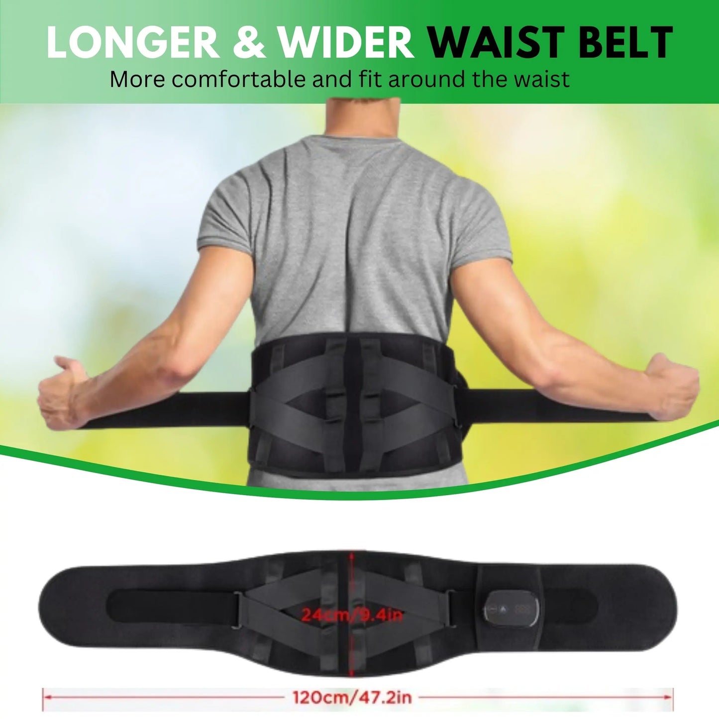 HeatEase Pro Back Massager Luxiz™️