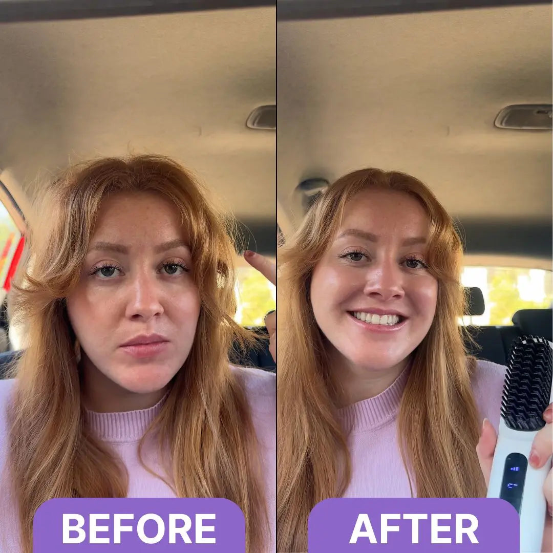 Luxiz Portable Straightener Brush - GoBrush PRO Luxiz™️
