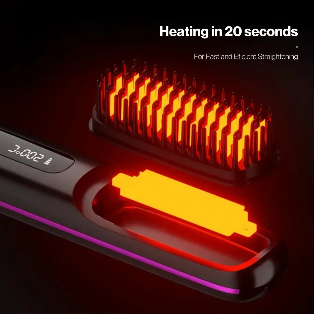 Luxiz Portable Straightener Brush - GoBrush PRO Luxiz™️