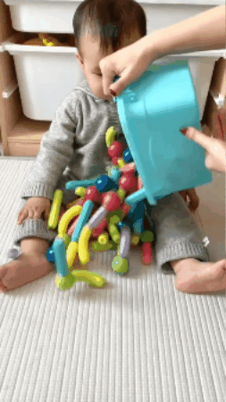 Magnetic IQ Builder Block Set Luxiz™️