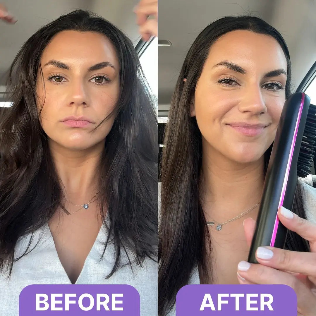 Luxiz Portable Straightener Brush - GoBrush PRO Luxiz™️
