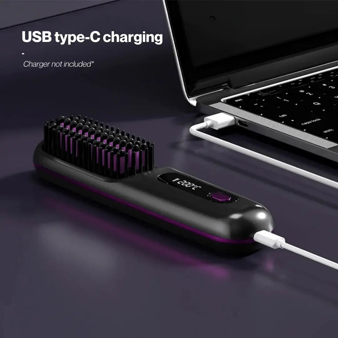 Luxiz Portable Straightener Brush - GoBrush PRO Luxiz™️