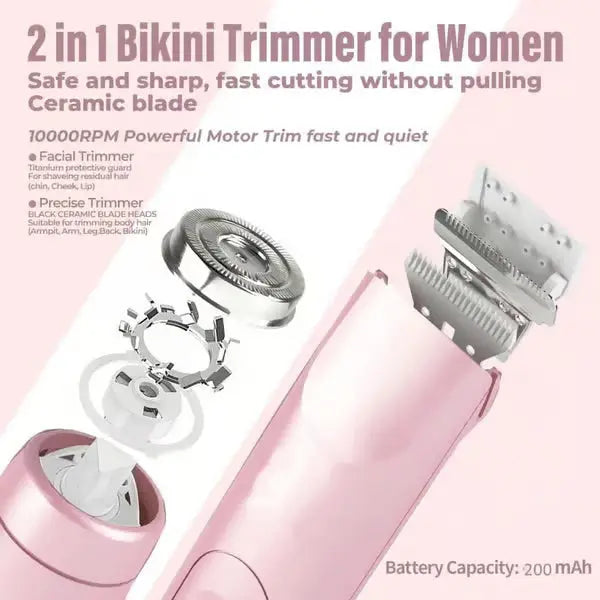 Luxiz™ 2-in-1 Painless Hair Trimmer Luxiz™️