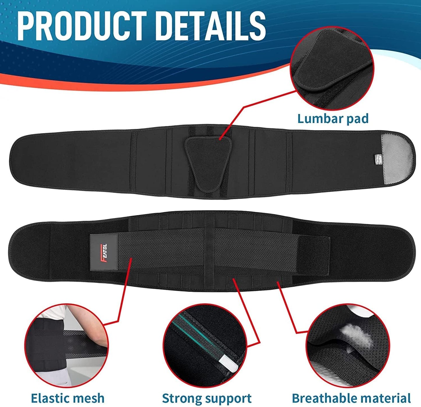 Luxiz™ - The Complete Hip & Lower Back Wrap For Easier Walking & Standing (Sciatica, Spinal Stenosis, Lower Back Pain)
