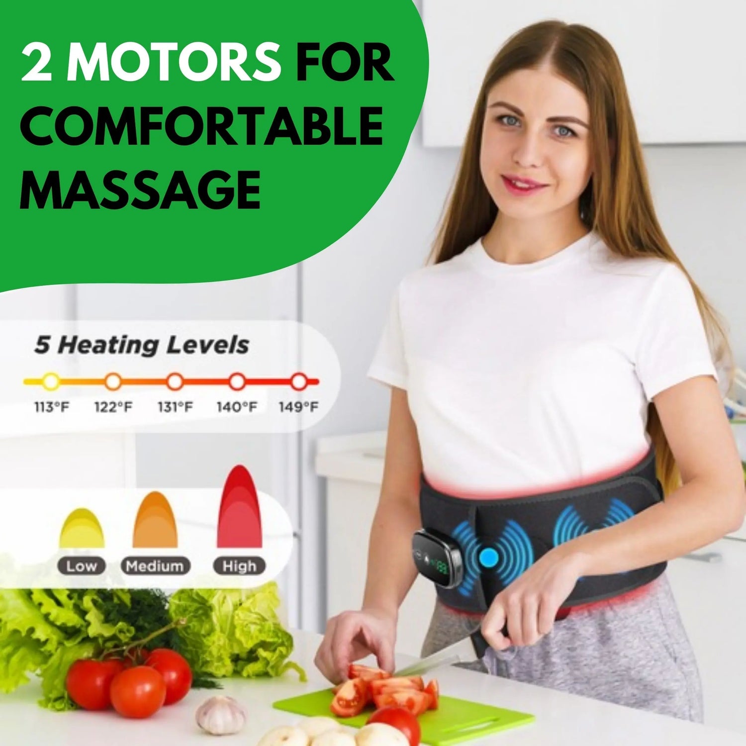HeatEase Pro Back Massager Luxiz™️