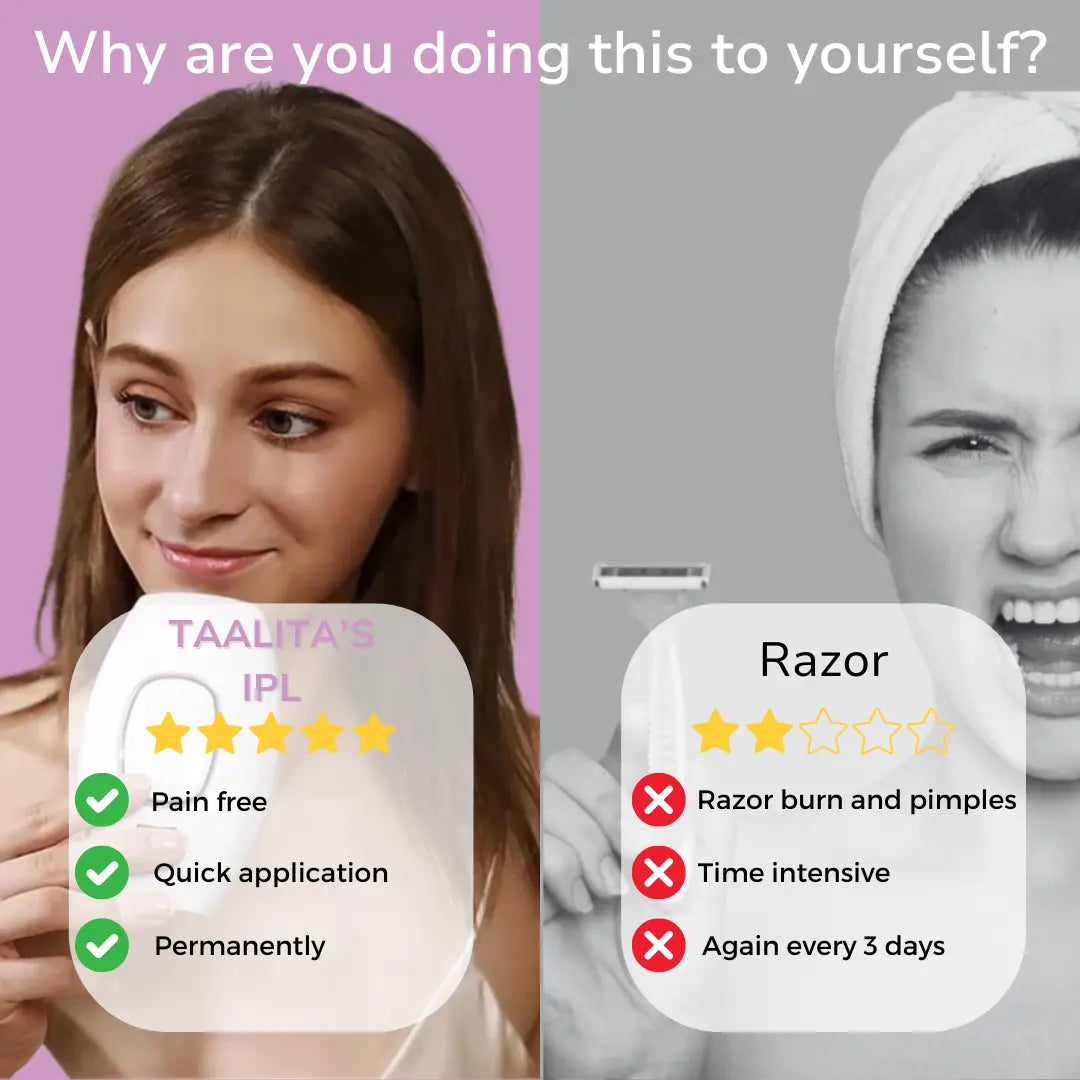 Luxiz™ IPL Hair Remover I The leading laser hair removal for your home Phoera™️