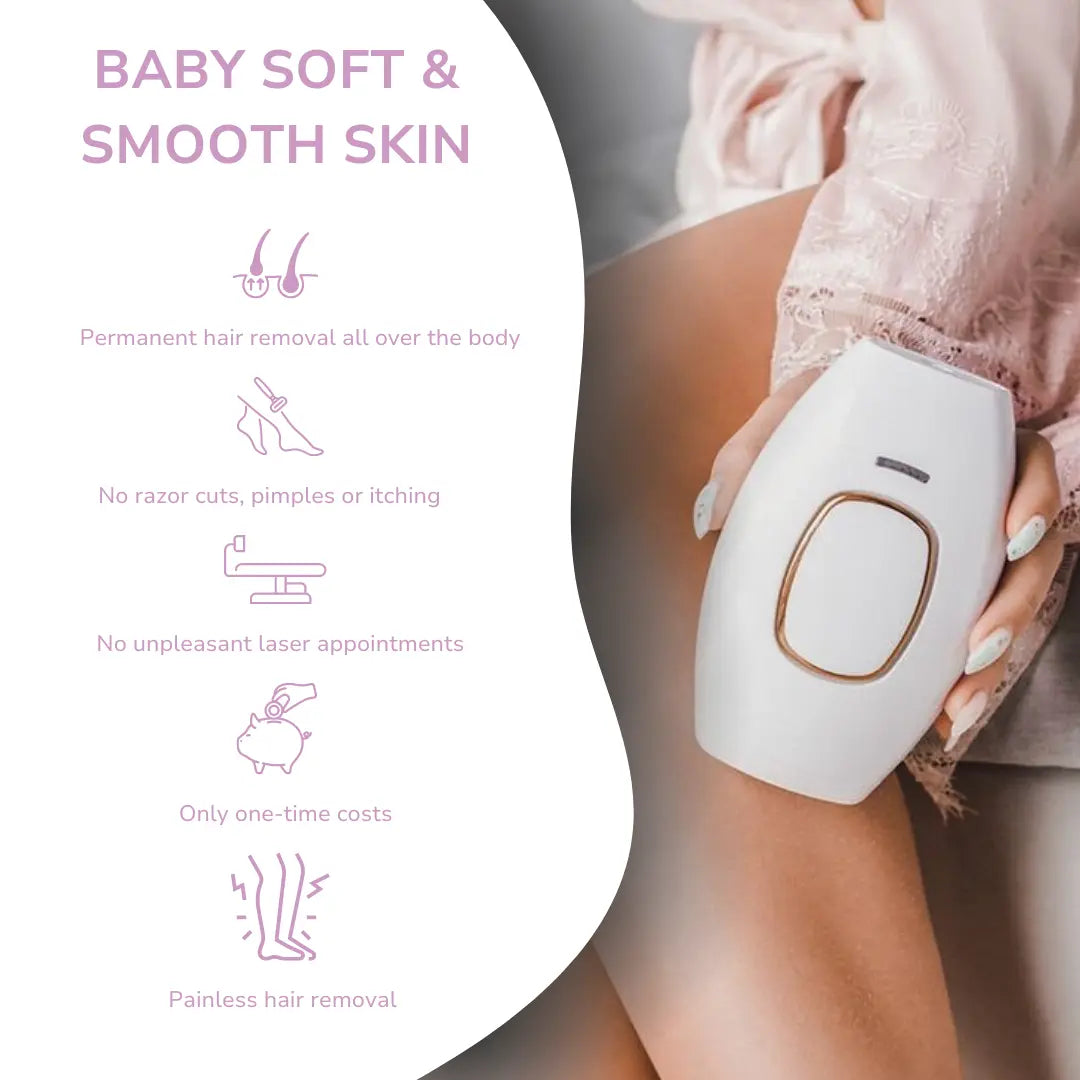 Luxiz™ IPL Hair Remover I The leading laser hair removal for your home Phoera™️