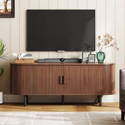 Luxiz 63" TV Stand with Power Outlet