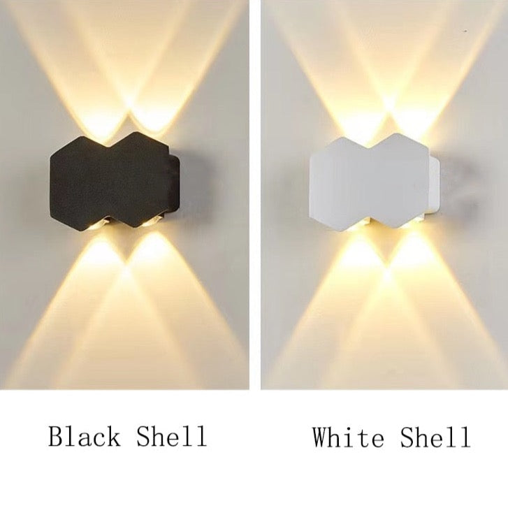 Zion - Hex Shaped Wall Light