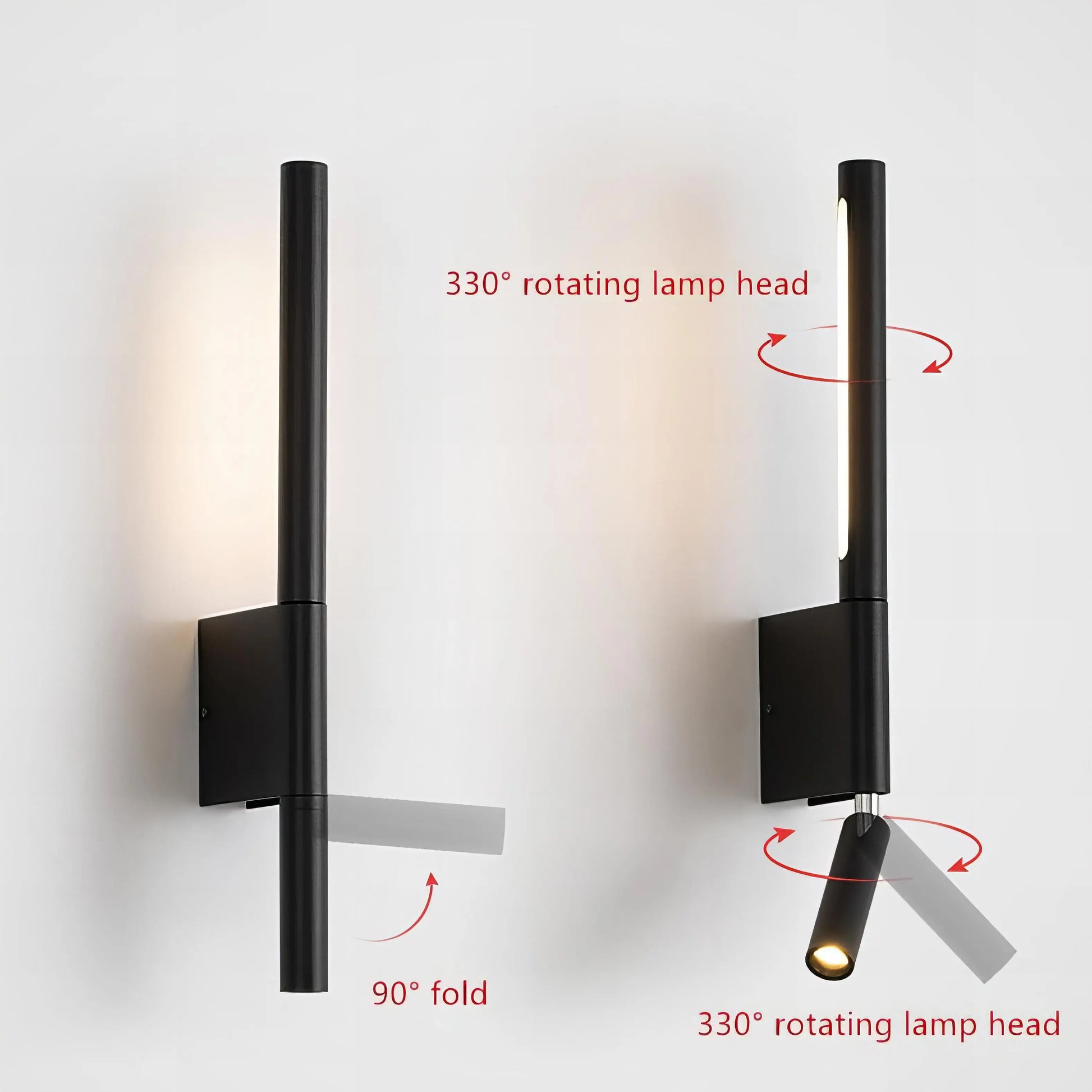 LYNDI - Bedside 330 Degree Rotatable Wall Light Luxiz™️