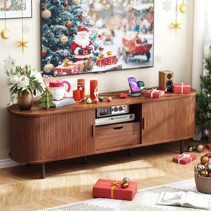 69" TV Stand w/ Power Outlet