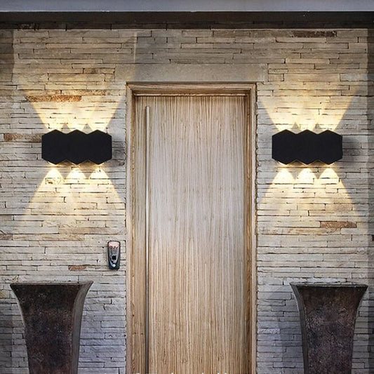 Zion - Hex Shaped Wall Light