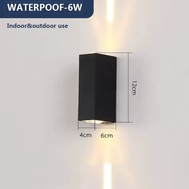 Nevri - Waterproof Outdoor Up/Down Wall Light Luxiz™️