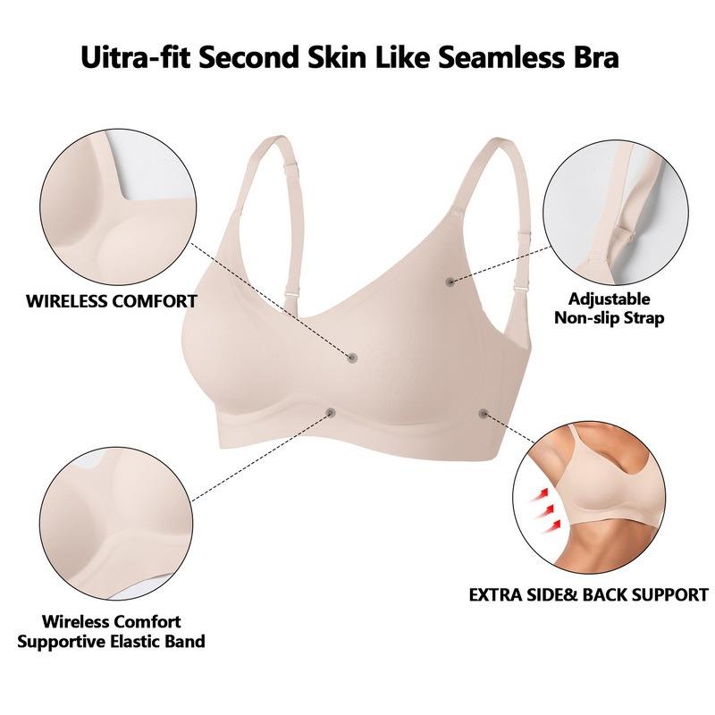 Luxiz™ Comfort Chic Seamless Bra