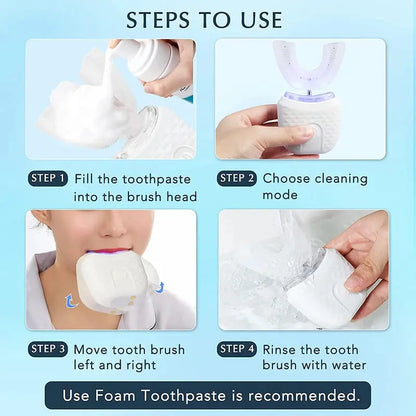 Sonic Smile U-Shape Toothbrush - Luxiz™️