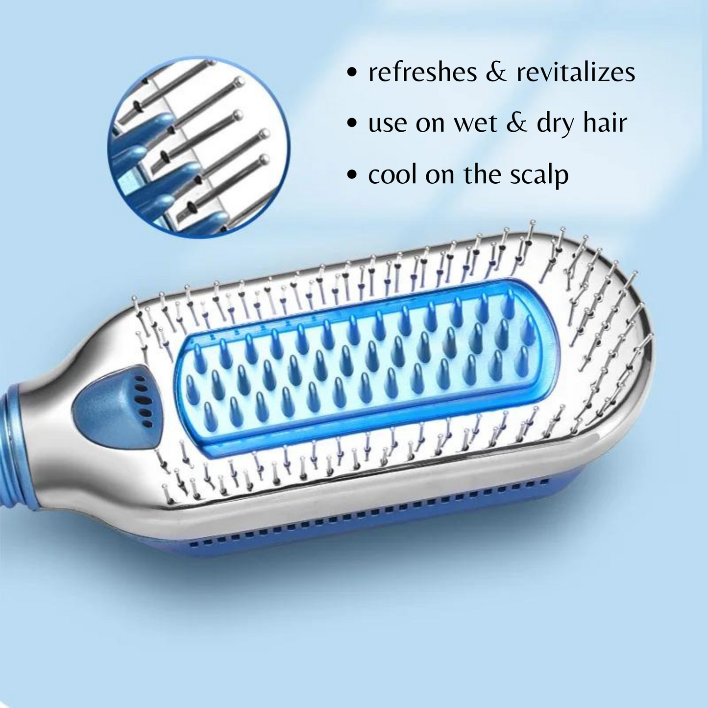 Auraleus Cryo Brush for Frizz-Free Hair