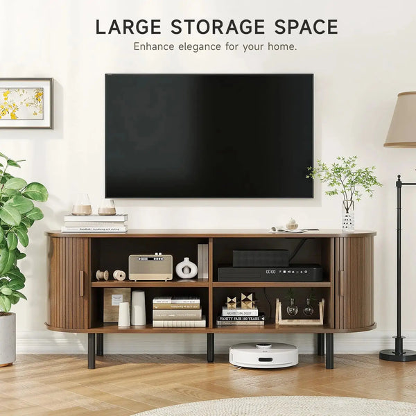Stylish TV Stand with Power