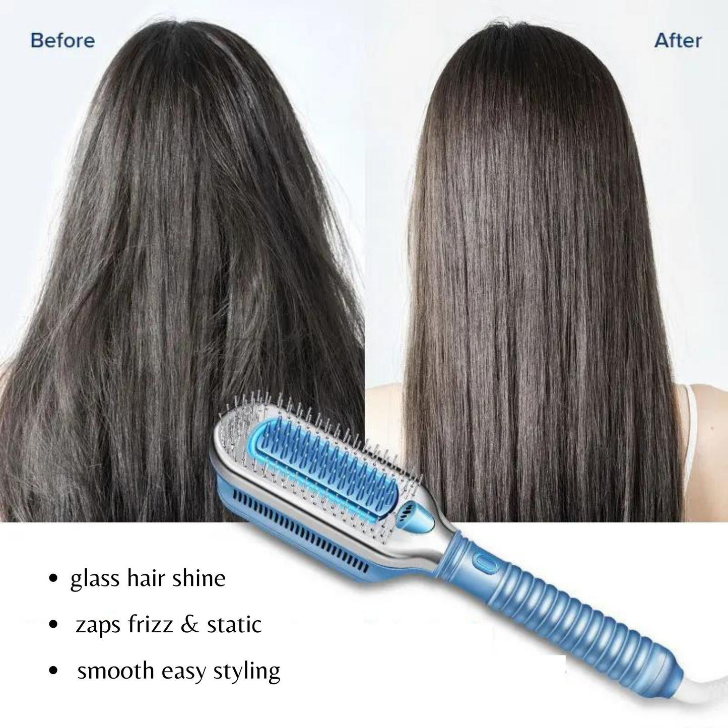 Auraleus Cryo Brush for Frizz-Free Hair