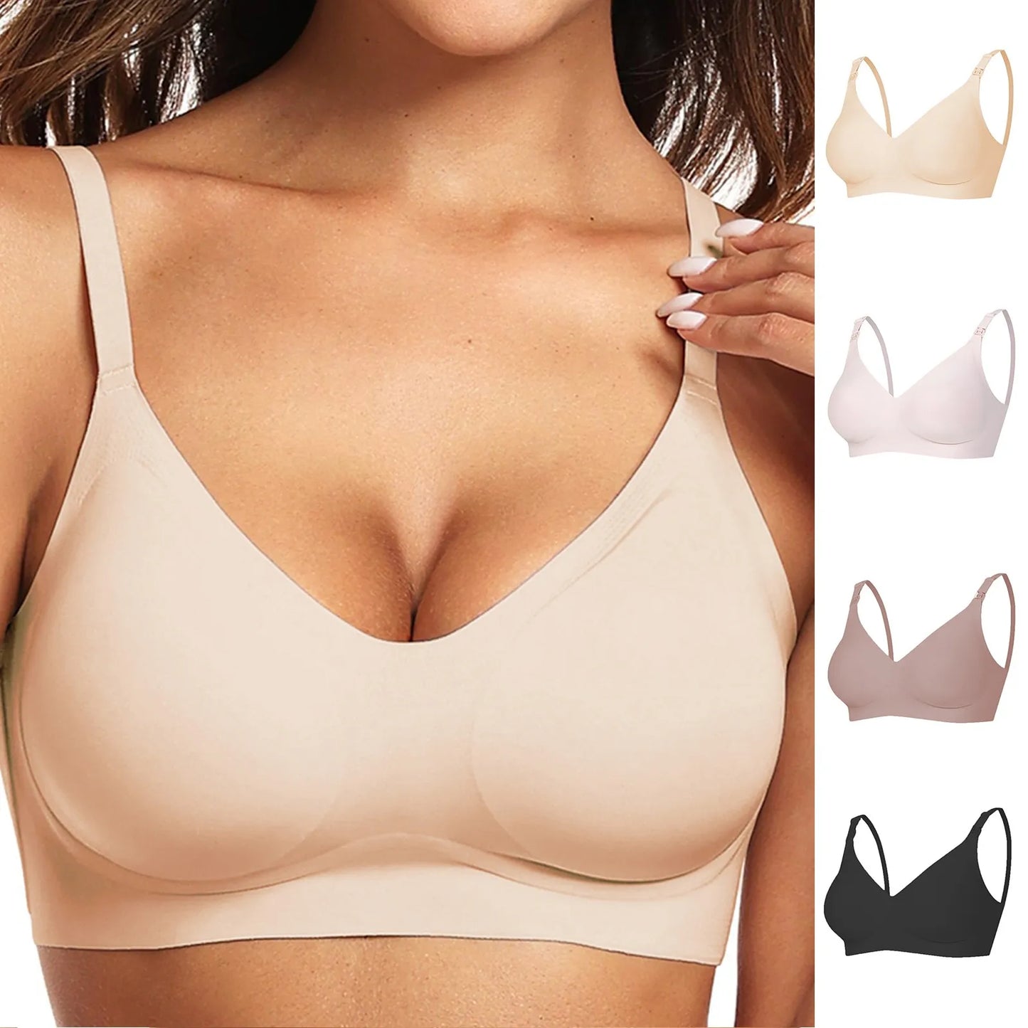 Luxiz™ Comfort Chic Seamless Bra