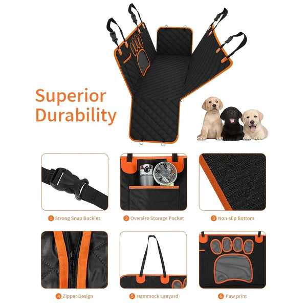 Ultimate Dog Car Seat Protector - Luxiz™️