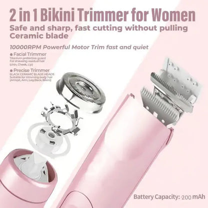 Luxiz™ 2-in-1 Painless Hair Trimmer Luxiz™️