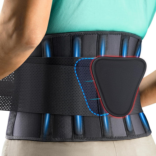 Luxiz™ - The Complete Hip & Lower Back Wrap For Easier Walking & Standing (Sciatica, Spinal Stenosis, Lower Back Pain)