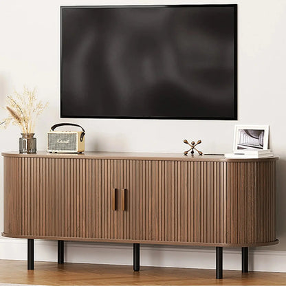 Luxiz 63" TV Stand with Power Outlet