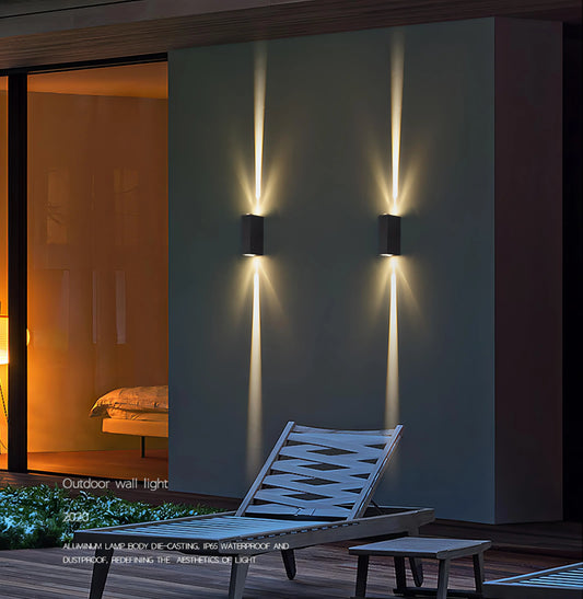 Nevri - Waterproof Outdoor Up/Down Wall Light Luxiz™️